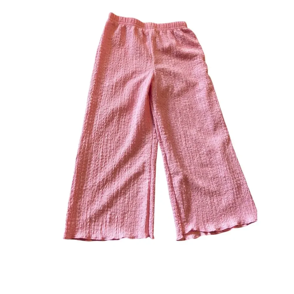 Just Lizzy Pink Wide Leg Girl's Pants Size 5